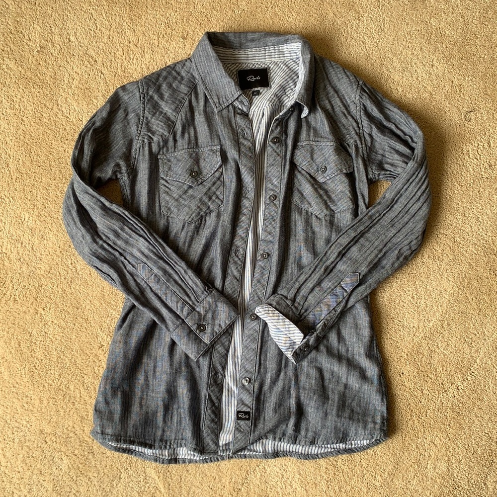 Rails button up shirt